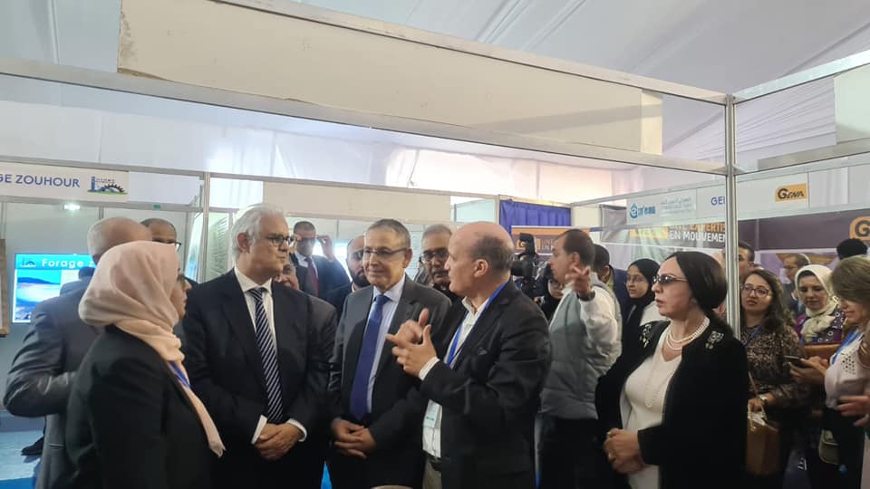 Salon régional de l’eau à Khénifra : 13 et 14 mars 2023 : Présentation du réseau associatif et de l’observatoire des zones humides de la RBCA.